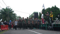 Antusiasme Meluap, Ribuan Warga Kota Jambi Padati Jalan Santai HUT ke-1 Kodam XX/TIB